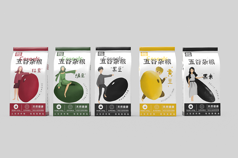 五谷雜糧包裝設計是怎么樣設計？